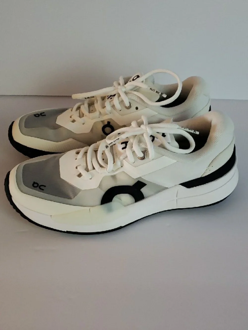 Men's THE ROGER PRO 2 Clay Sneakers Tennis Shoes - White/Black 7